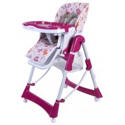 Stolička Sun Baby LAURA, ružová